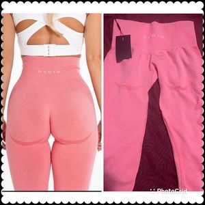 New small coral nvgtn leggings